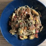 大豆お肉で作るヘルシー料理♪